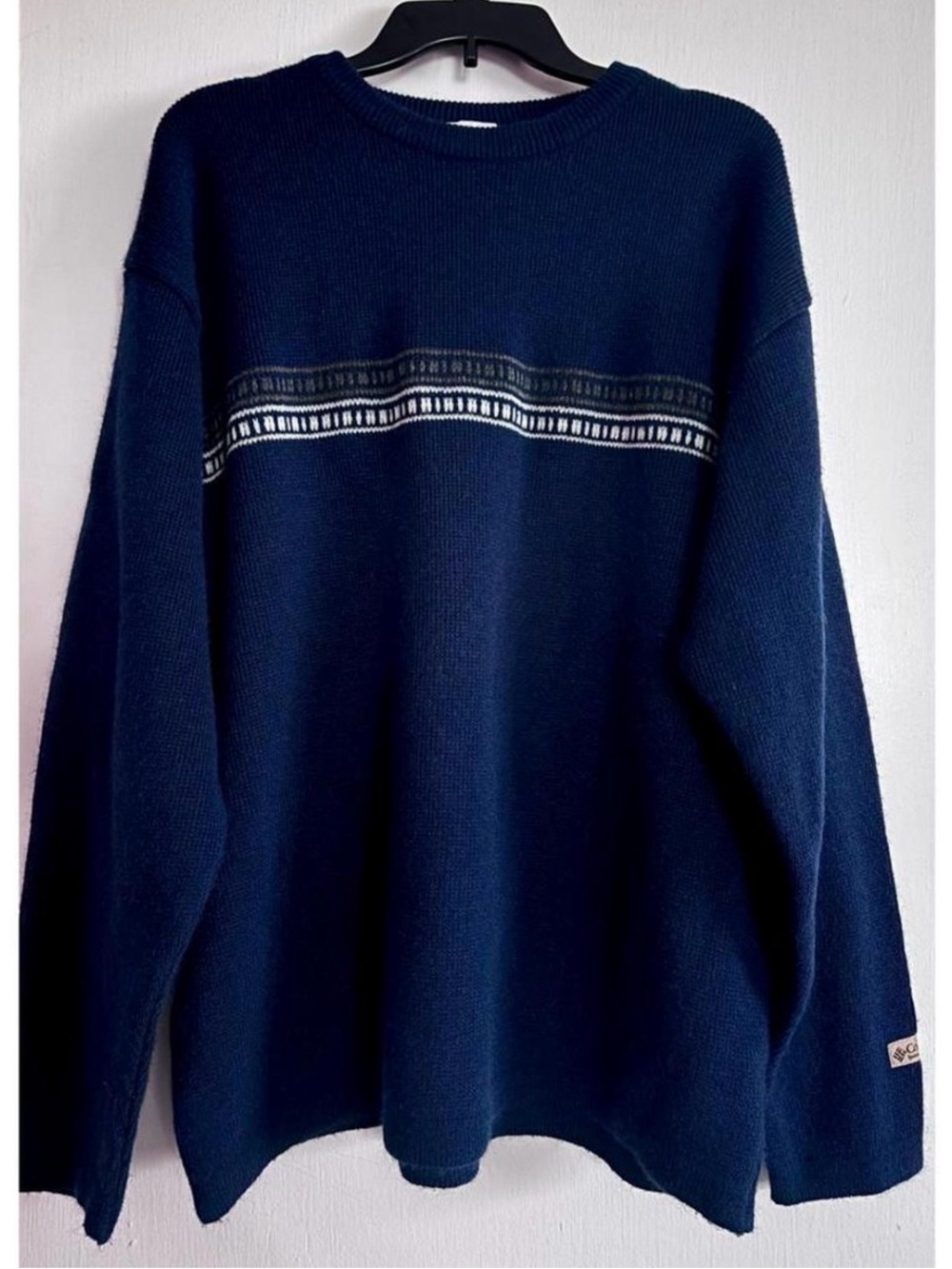 Vintage Columbia Classic Navy Crewneck Sweater